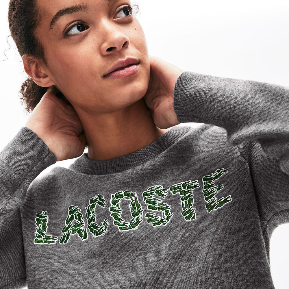 Women's Croco Magic Wool Sweater / Lacoste