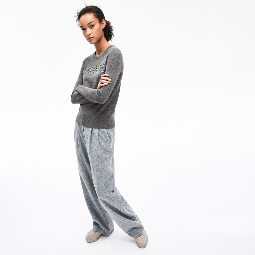 Women's Croco Magic Wool Sweater / Lacoste
