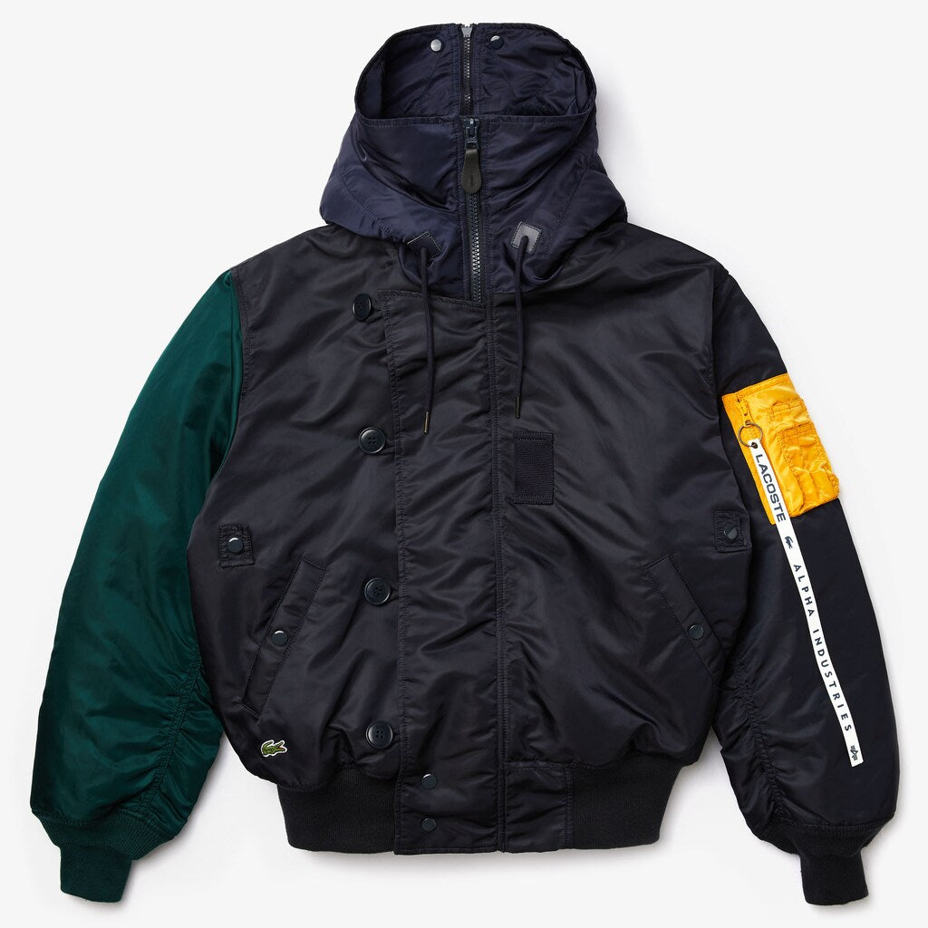 Unisex Lacoste x Alpha Industries Colorblock Flightjacket / Lacoste
