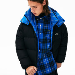 Men's LIVE Print-Lined Reversible Quilted Jacket / Lacoste