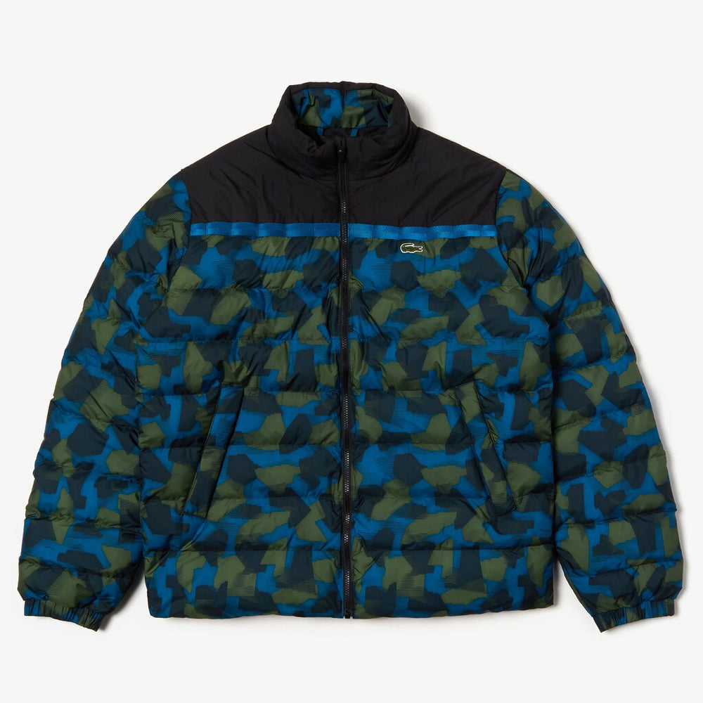 Men's SPORT Color-Blocked Water Resistant Quilted Jacket / Lacoste