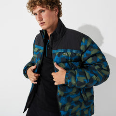 Men's SPORT Color-Blocked Water Resistant Quilted Jacket / Lacoste