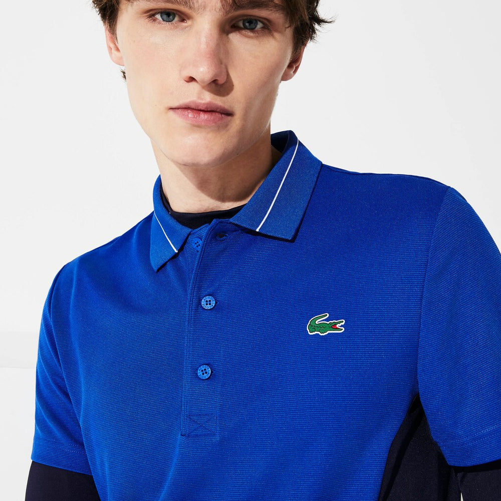Men's SPORT Knit Paneled Golf Polo / Lacoste