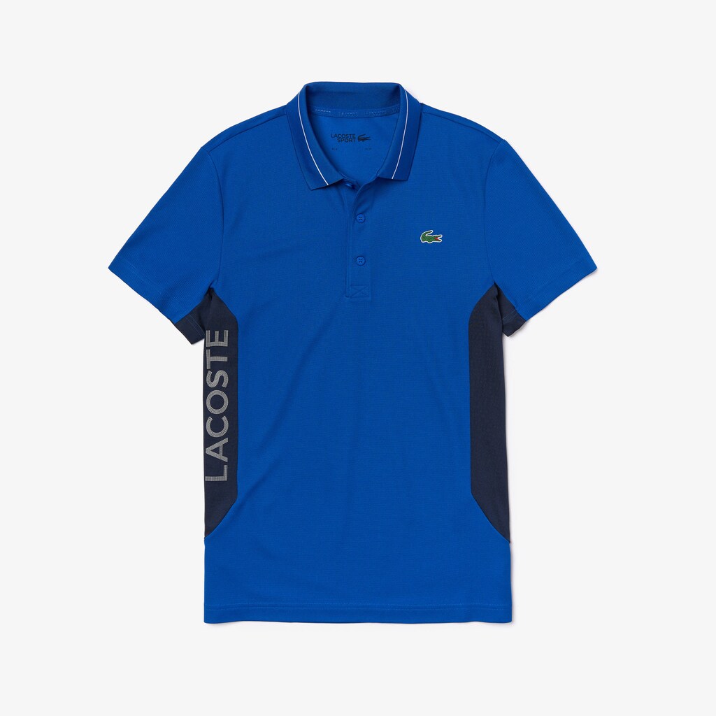 Men's SPORT Knit Paneled Golf Polo / Lacoste