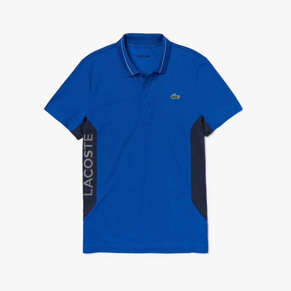 Men's SPORT Knit Paneled Golf Polo / Lacoste