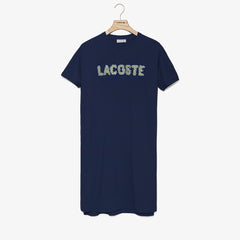 Women's Croco Magic Cotton T-Shirt Dress / Lacoste