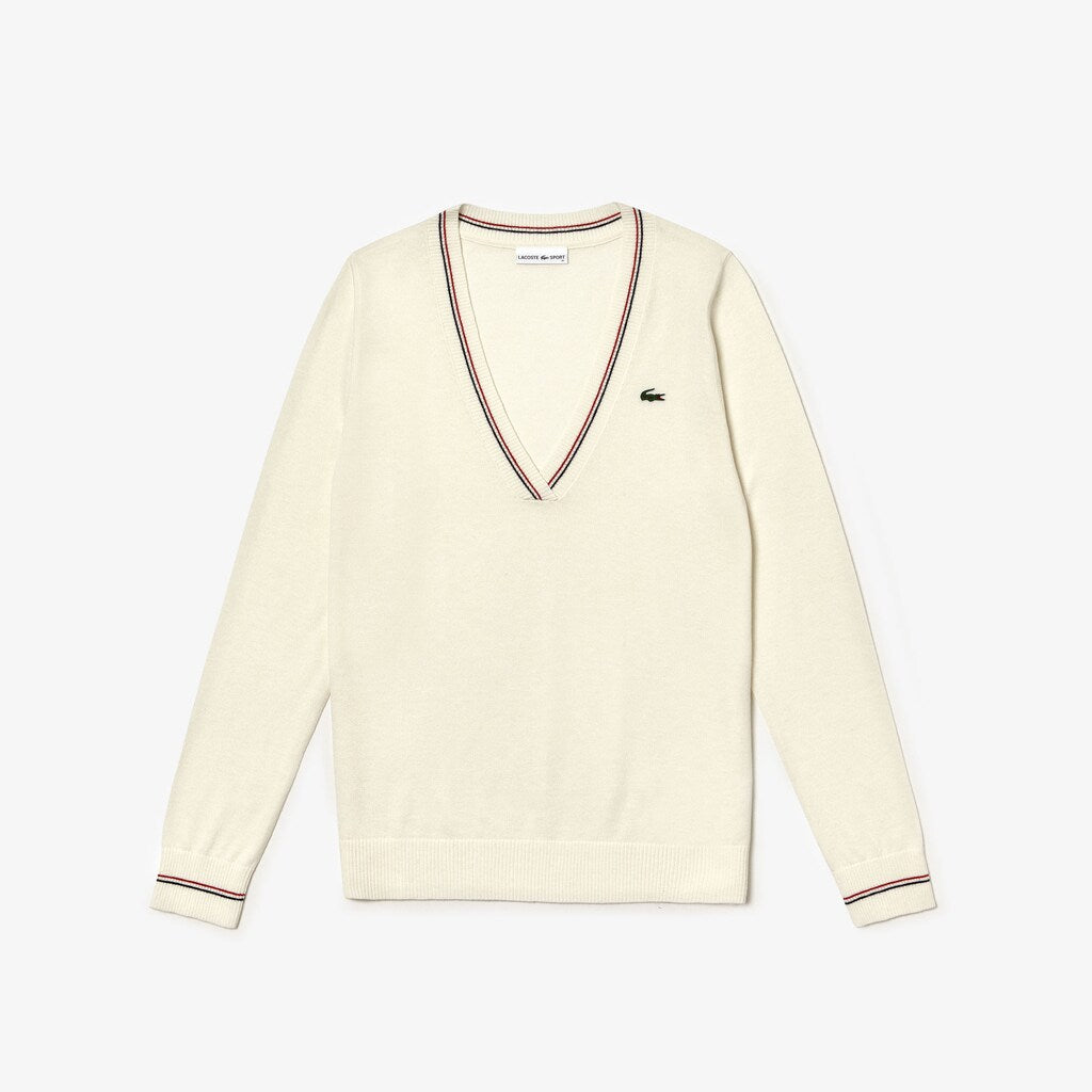 Women's SPORT Technical Wool Blend Golf Sweater / Lacoste