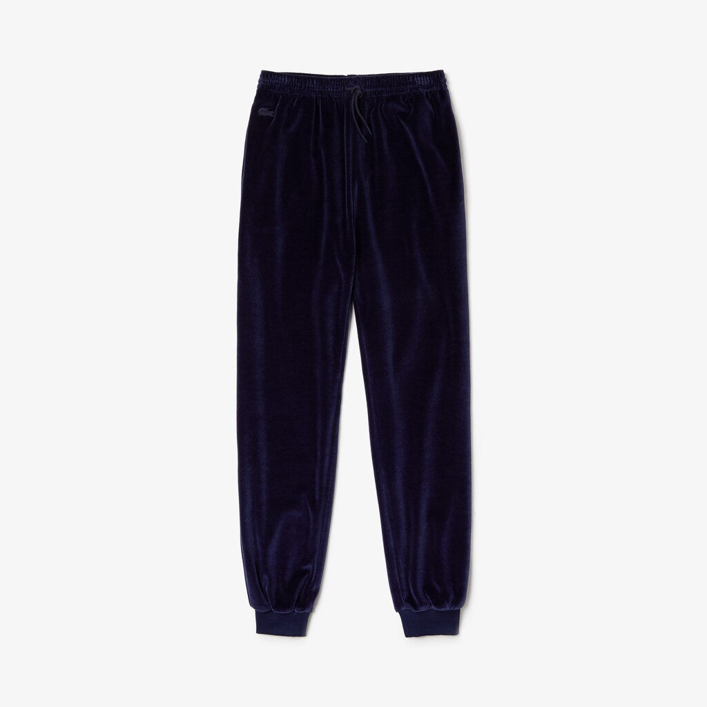 Women's Tapered Velour Terry Sweatpants / Lacoste