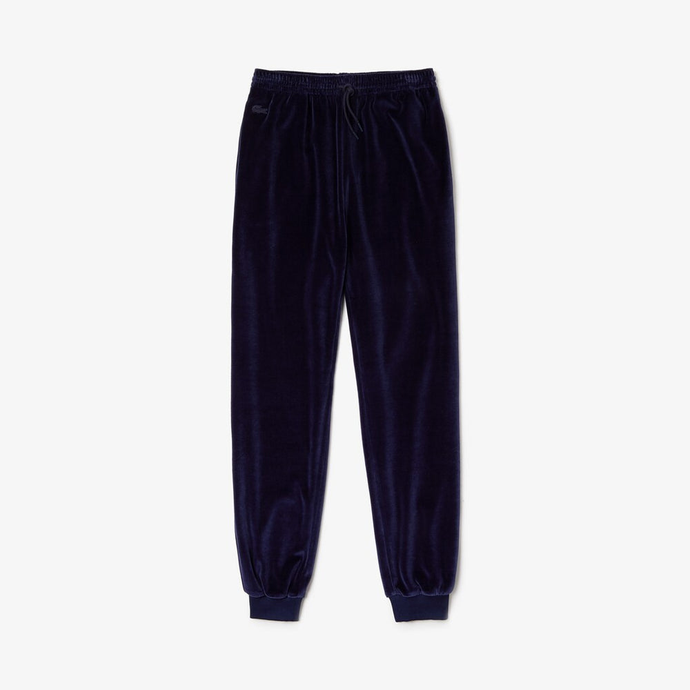 Women's Tapered Velour Terry Sweatpants / Lacoste