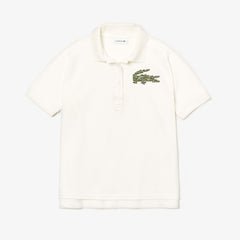 Women's Relaxed Fit Croco Magic Logo Piqué Polo / Lacoste