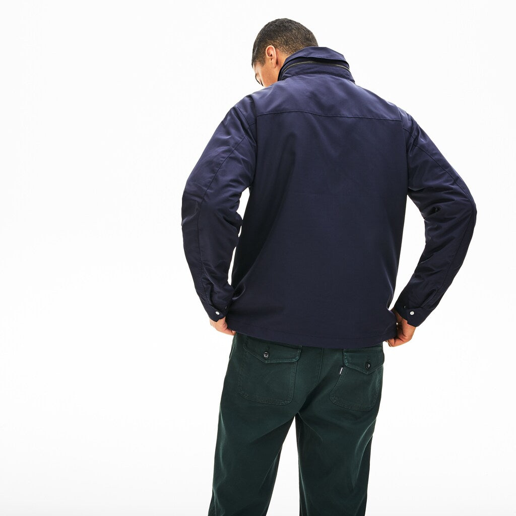Men's Hooded Weather-Adaptable Windbreaker Jacket / Lacoste