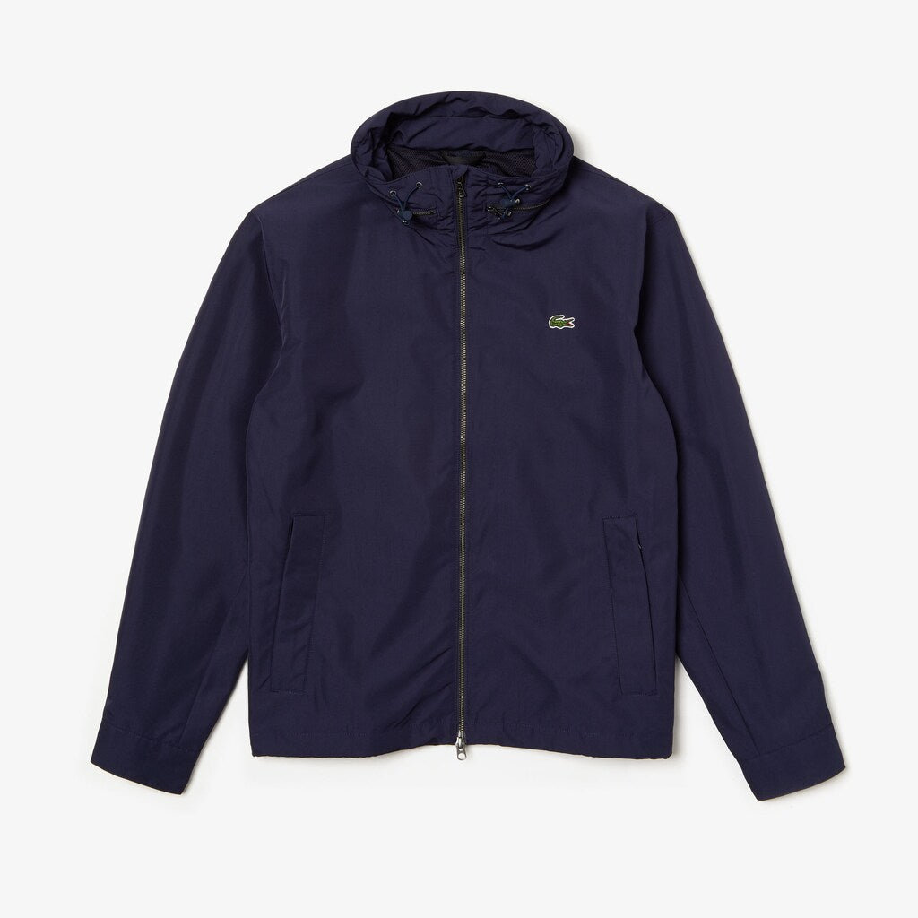 Men's Hooded Weather-Adaptable Windbreaker Jacket / Lacoste