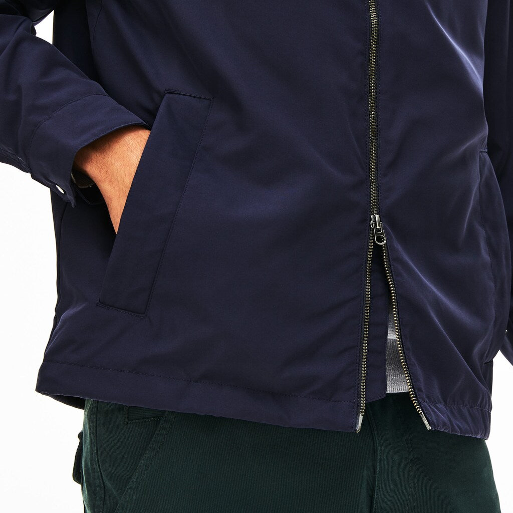 Men's Hooded Weather-Adaptable Windbreaker Jacket / Lacoste