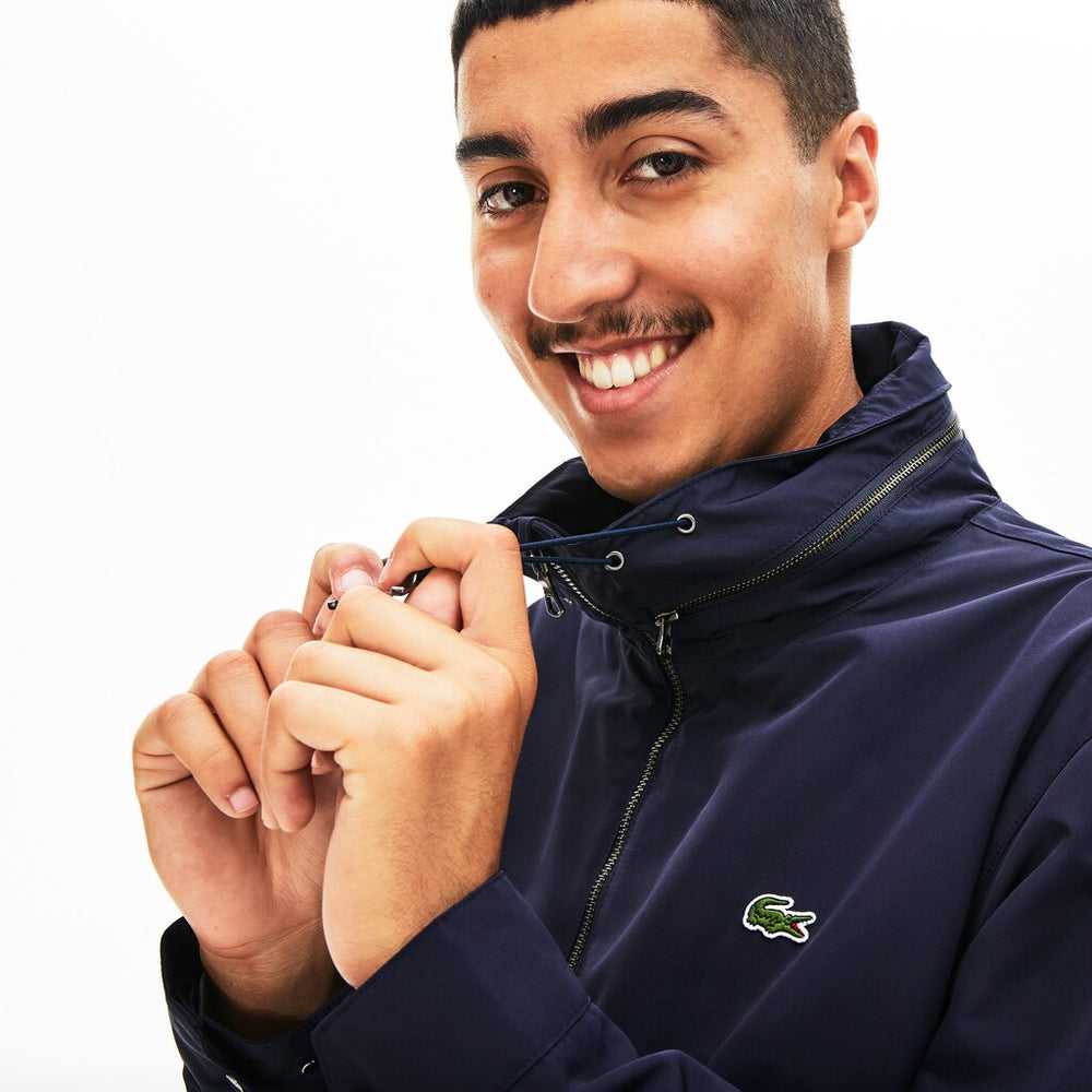Men's Hooded Weather-Adaptable Windbreaker Jacket / Lacoste