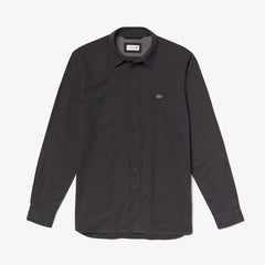 Men's Slim Fit Cotton Flannel Shirt / Lacoste
