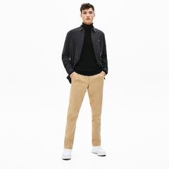 Men's Slim Fit Cotton Flannel Shirt / Lacoste