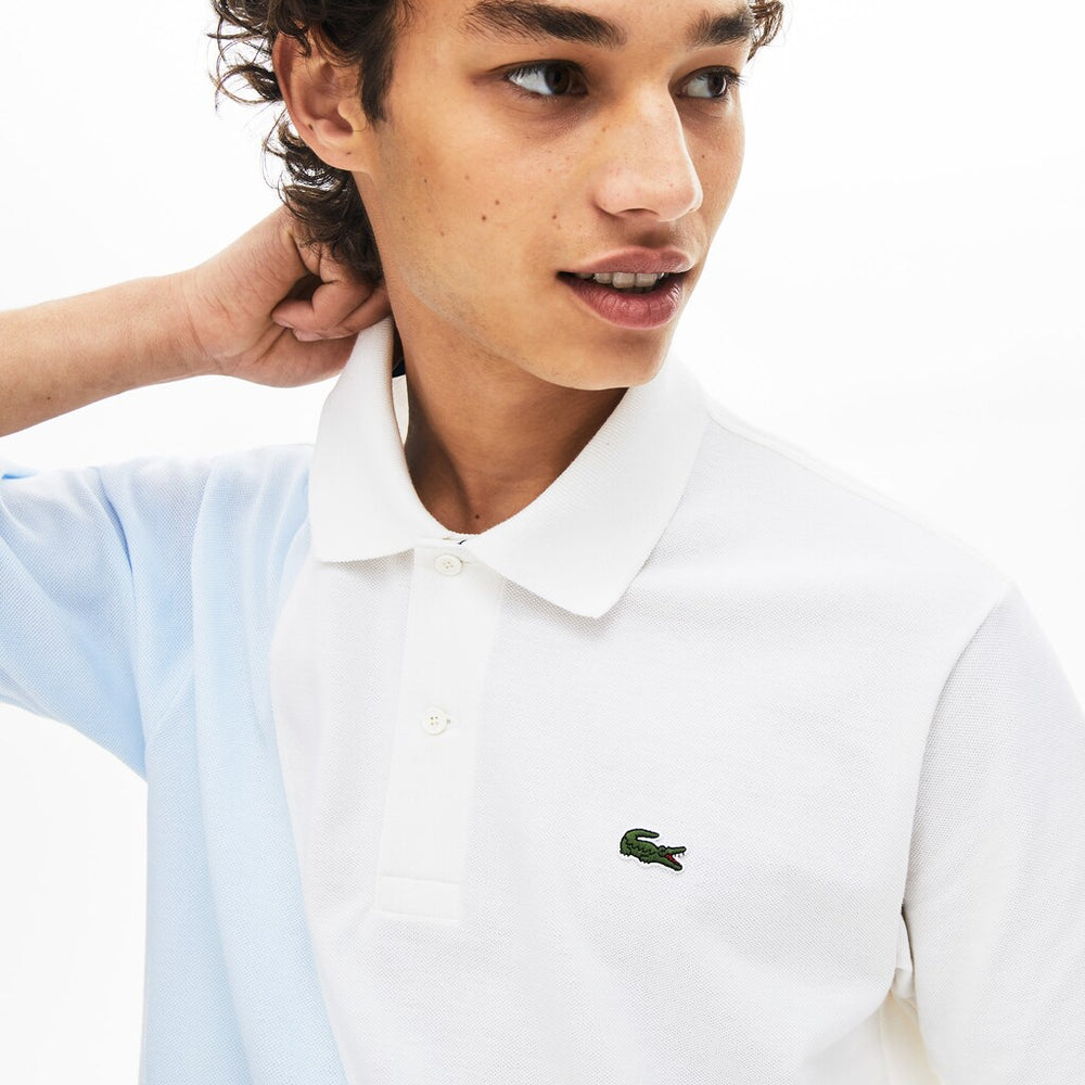 Men's L.12.12 Color-Blocked Thermoregulating Piqué Polo / Lacoste