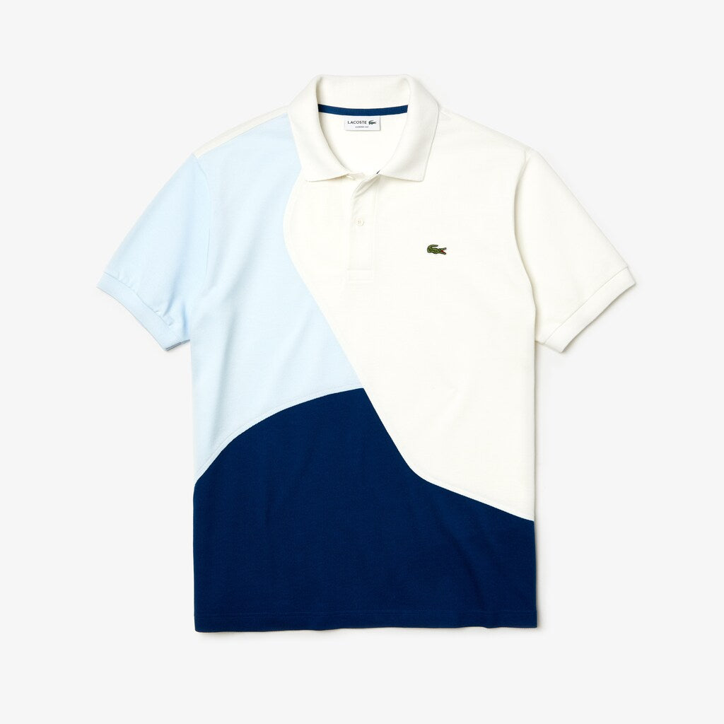 Men's L.12.12 Color-Blocked Thermoregulating Piqué Polo / Lacoste