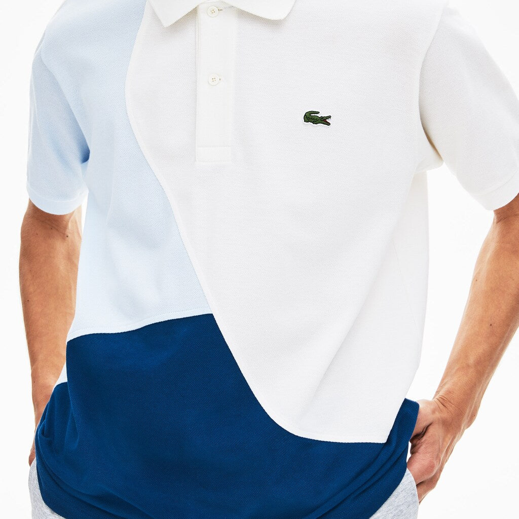 Men's L.12.12 Color-Blocked Thermoregulating Piqué Polo / Lacoste