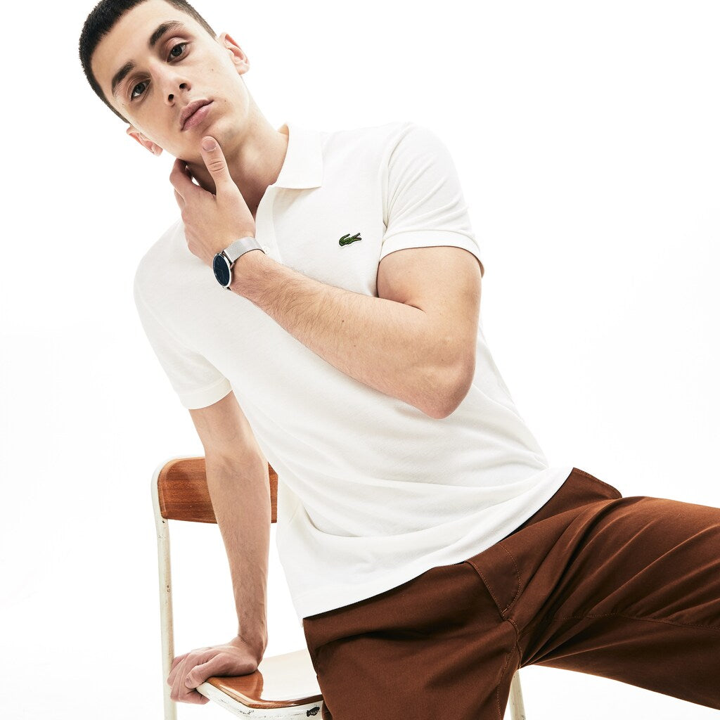 Men's Regular Fit Thermoregulating Piqué Polo Shirt / Lacoste