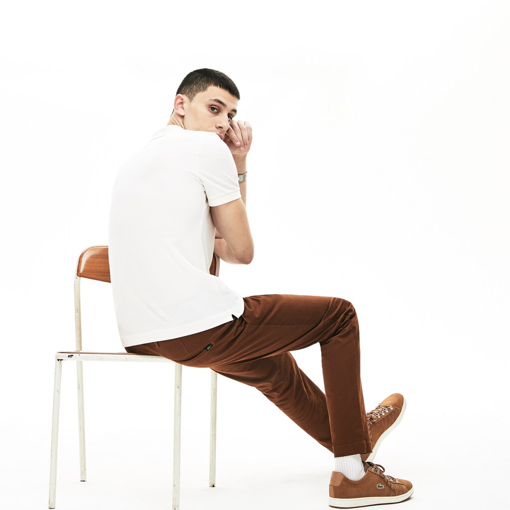 Men's Regular Fit Thermoregulating Piqué Polo Shirt / Lacoste