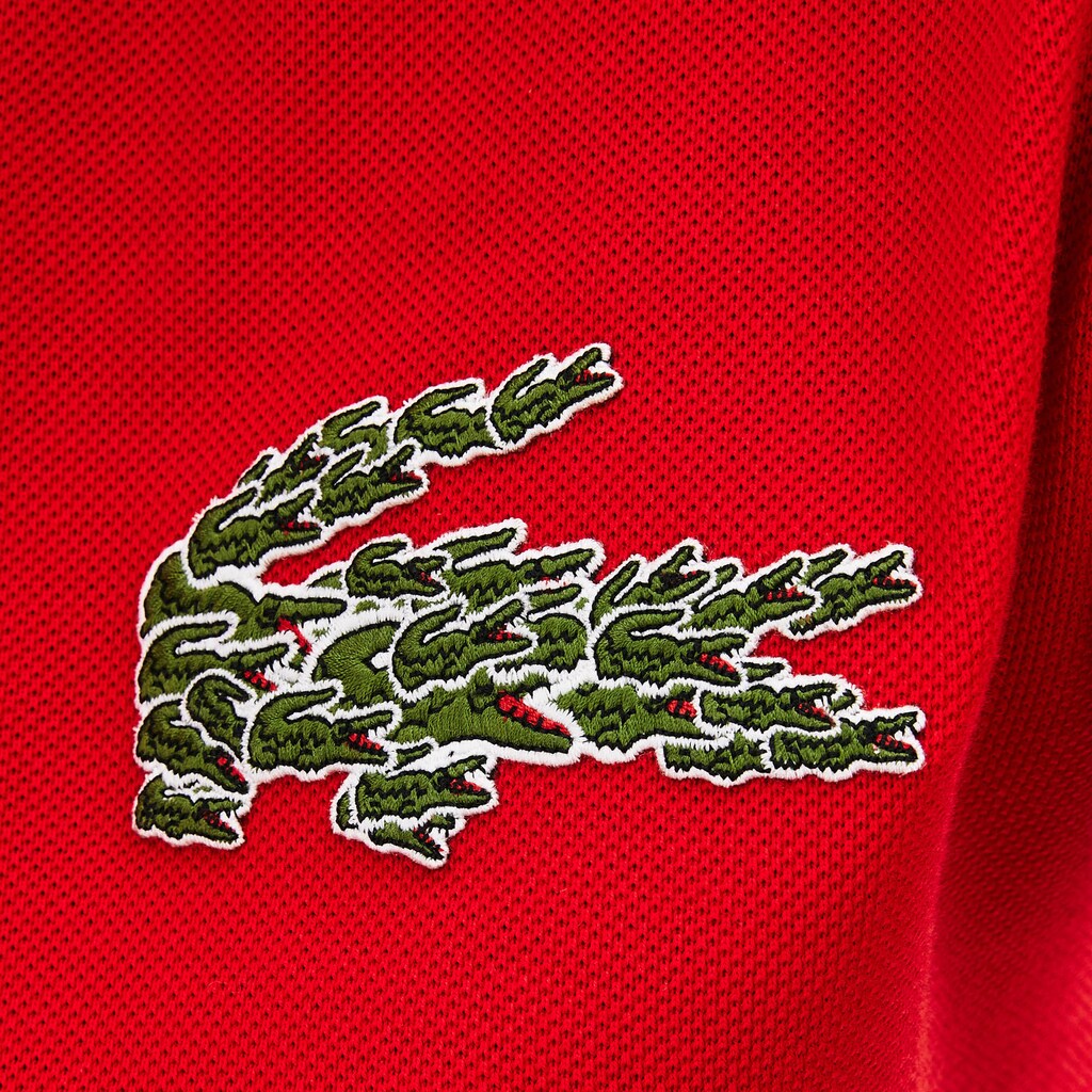 Men's Regular Fit Croco Magic Long Sleeve Polo / Lacoste