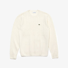 Men's Cable-Knit Alpaca Blend Sweater / Lacoste