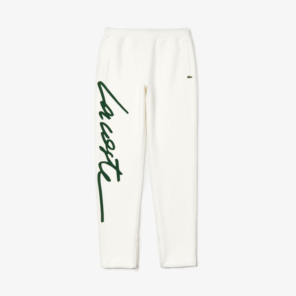 Unisex LIVE Signature Textured Fleece Sweatpants / Lacoste