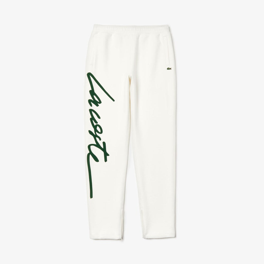 Unisex LIVE Signature Textured Fleece Sweatpants / Lacoste