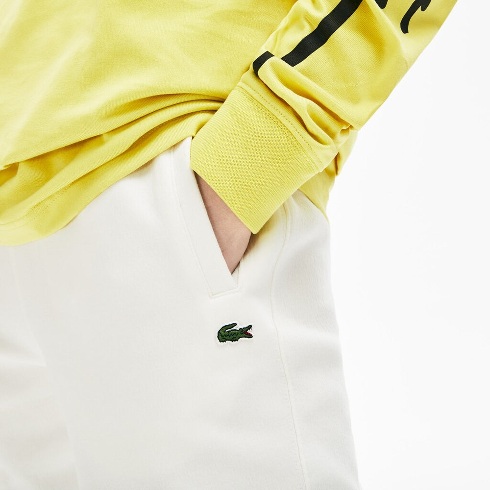 Unisex LIVE Signature Textured Fleece Sweatpants / Lacoste