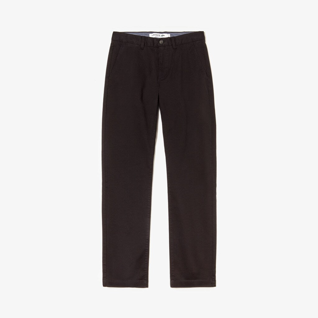 Men's Regular Fit Stretch Cotton Chinos / Lacoste