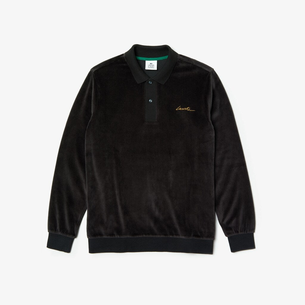 Men's LIVE Classic Fit Velvet Polo Shirt / Lacoste
