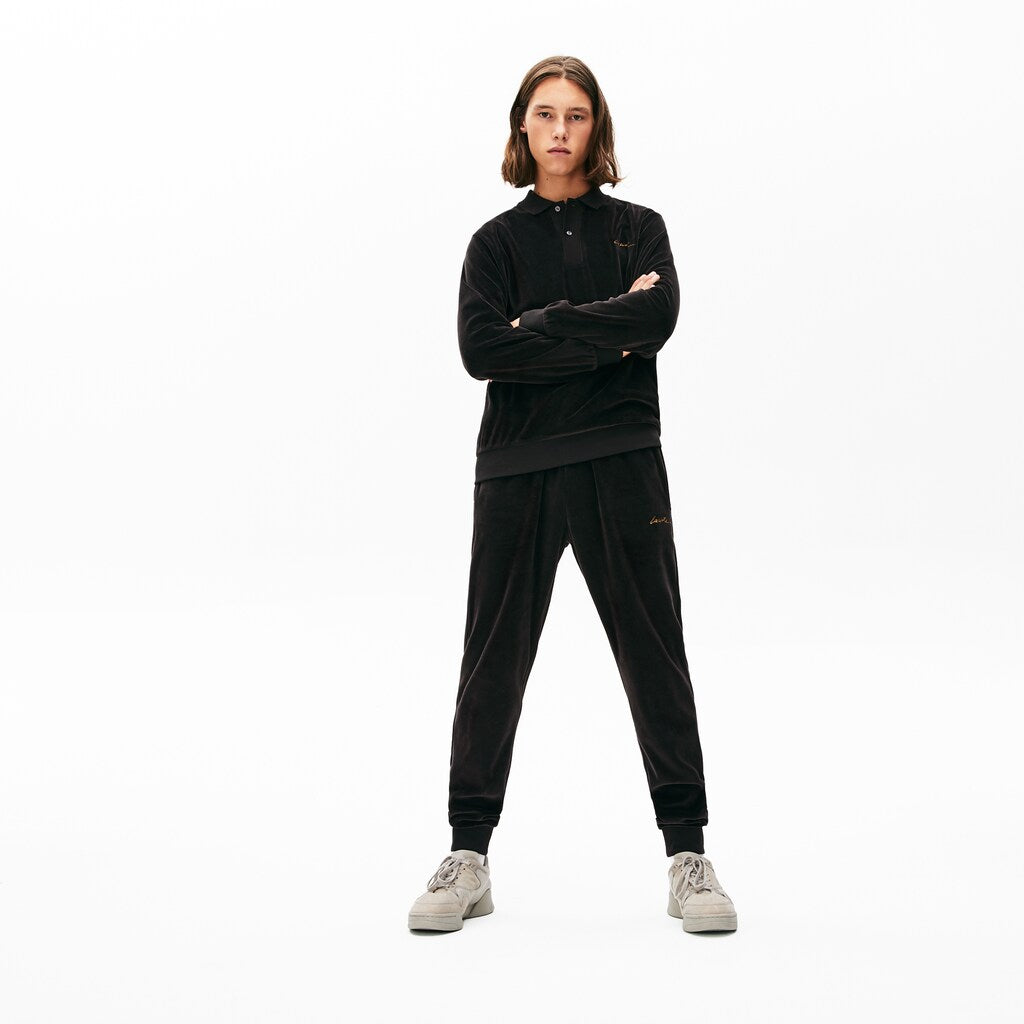 Men's LIVE Golden Signature Velvet Sweatpants / Lacoste