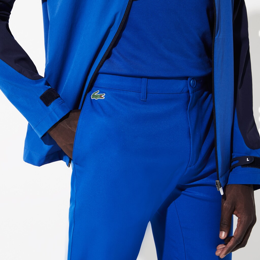 Men's SPORT Technical Gabardine Golf Chino Pants / Lacoste