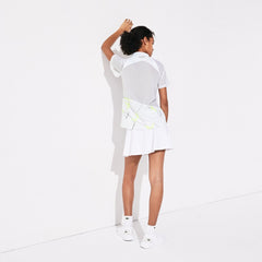 Women's SPORT Geometric Print Breathable Tennis Polo / Lacoste