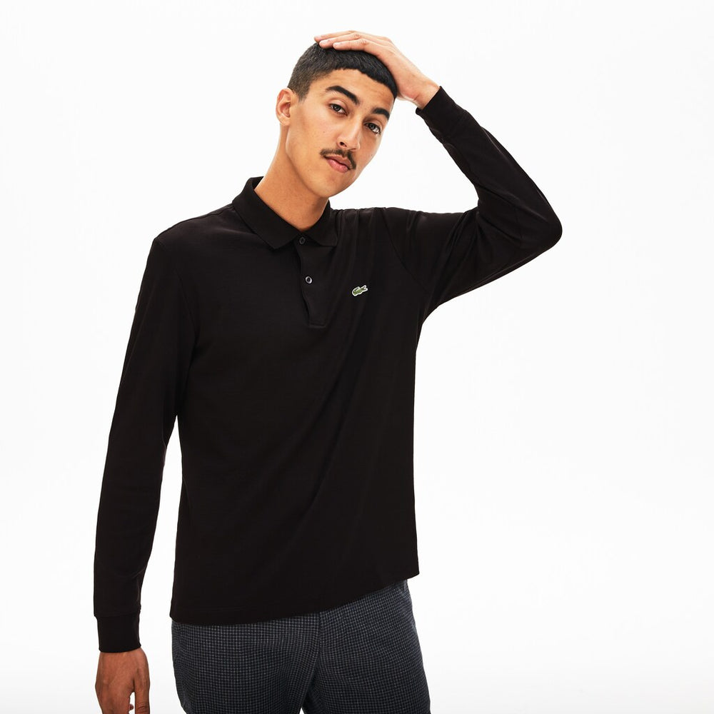 Men's Long Sleeve Pima Cotton Polo / Lacoste