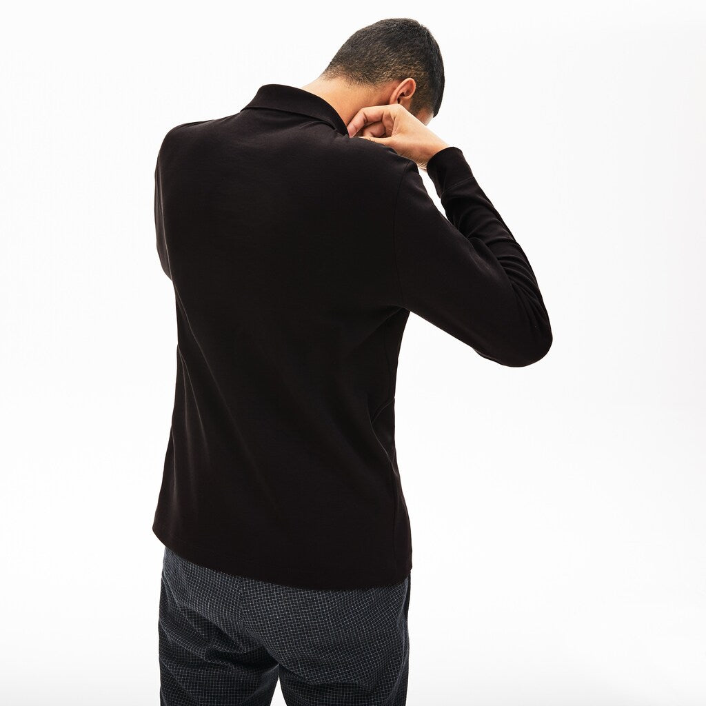 Men's Long Sleeve Pima Cotton Polo / Lacoste