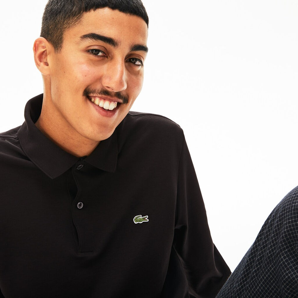 Men's Long Sleeve Pima Cotton Polo / Lacoste