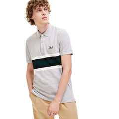 Men's Regular Fit Thick Cotton Piqué Polo Shirt / Lacoste
