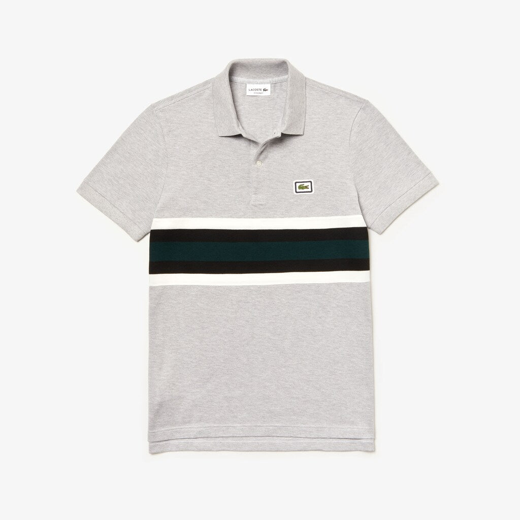 Men's Regular Fit Thick Cotton Piqué Polo Shirt / Lacoste
