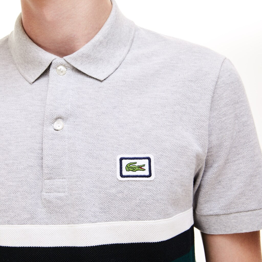 Men's Regular Fit Thick Cotton Piqué Polo Shirt / Lacoste