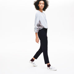 Women's Slim Fit Stretch Cotton Twill Pants / Lacoste