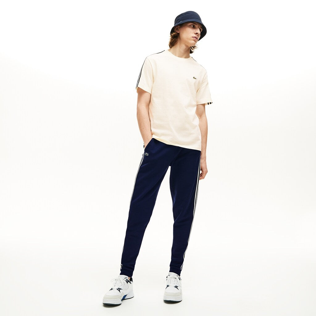 Men's Stripe Sleeved Jersey T-Shirt / Lacoste