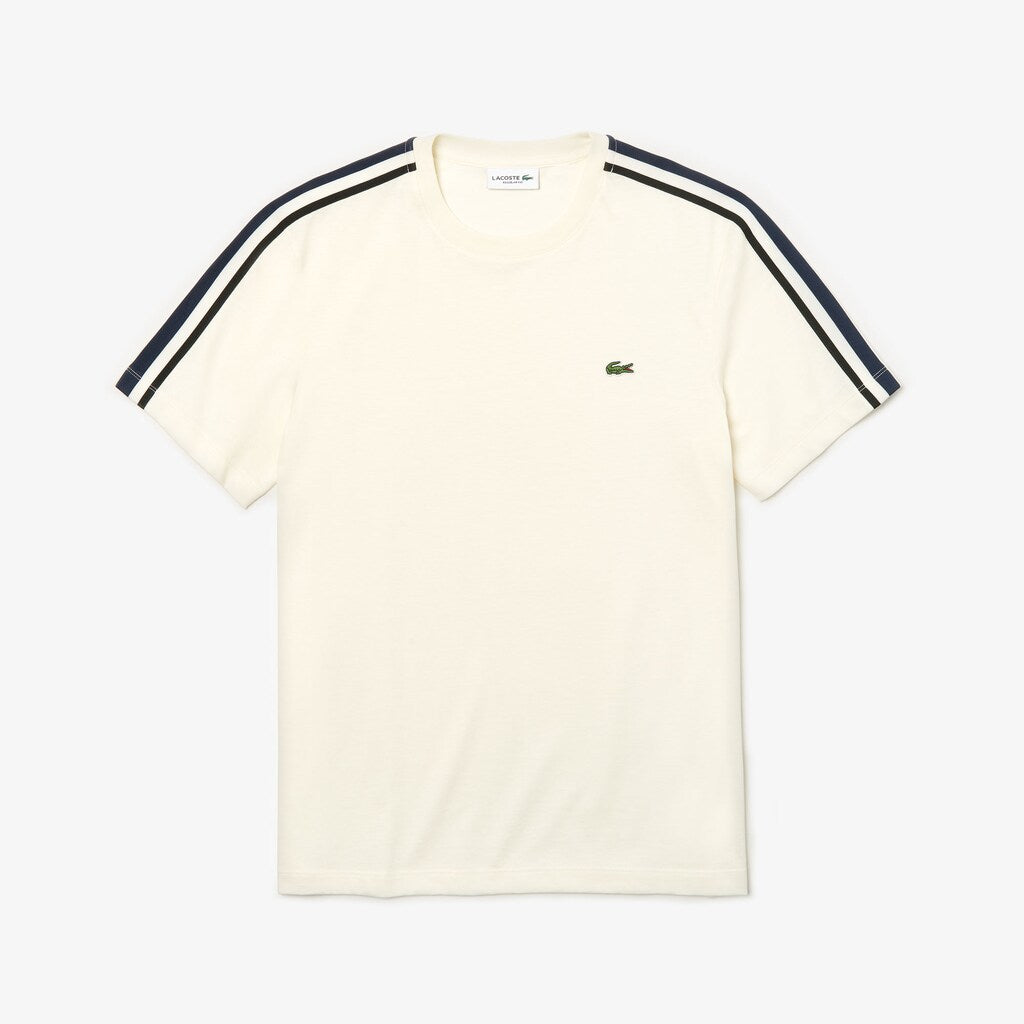Men's Stripe Sleeved Jersey T-Shirt / Lacoste