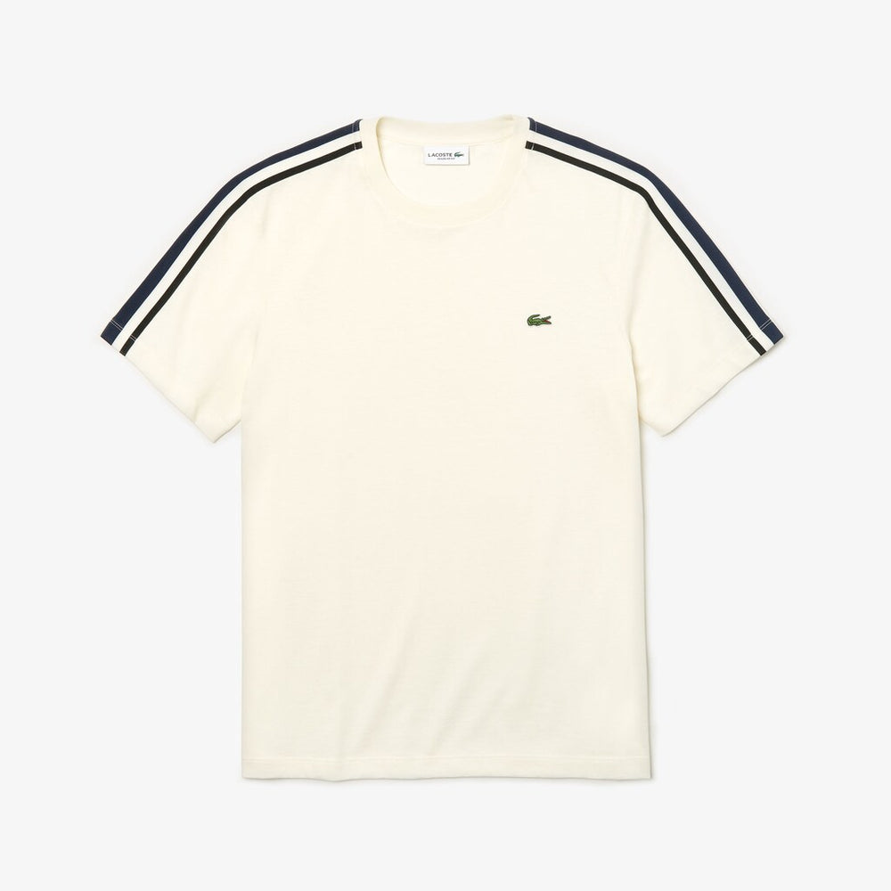 Men's Stripe Sleeved Jersey T-Shirt / Lacoste