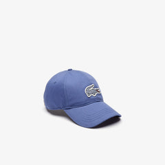 Men's Check Croc Badge Cotton Cap / Lacoste