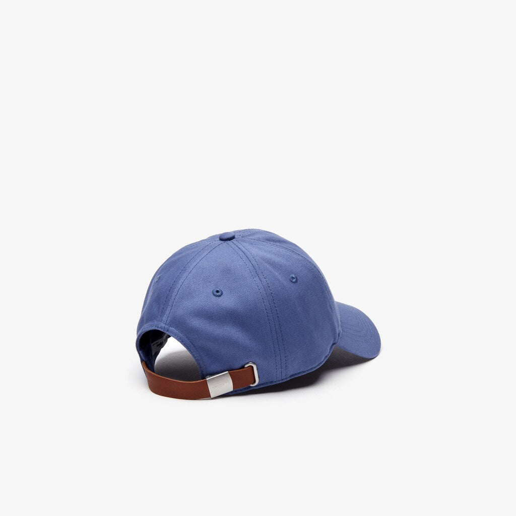 Men's Check Croc Badge Cotton Cap / Lacoste