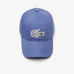 Men's Check Croc Badge Cotton Cap / Lacoste