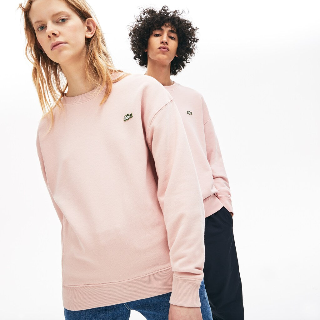 Unisex LIVE Cotton Fleece Sweatshirt / Lacoste