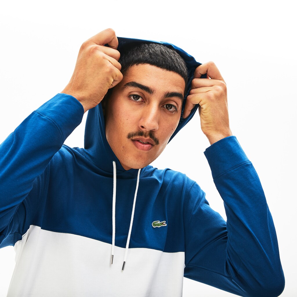 Men's Color Block Long Sleeved Sweatshirt / Lacoste